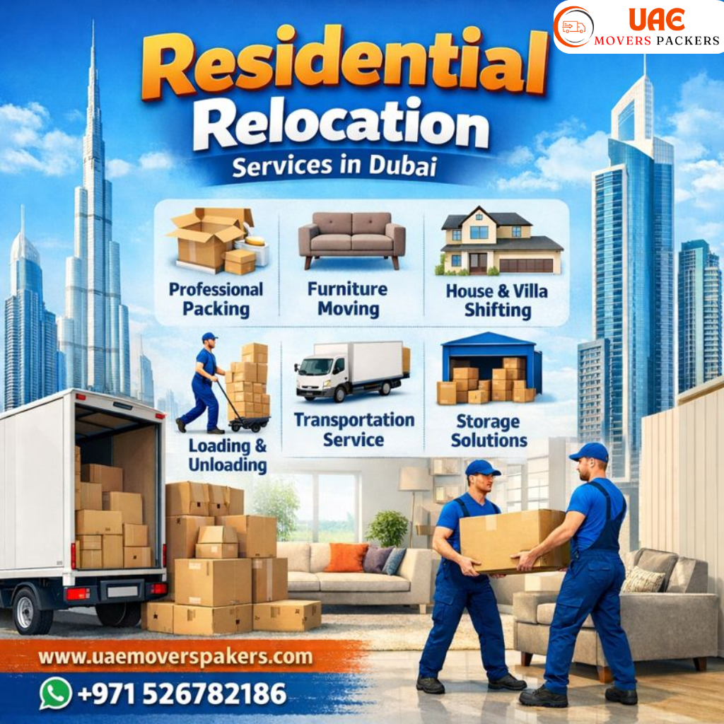 Residential Relocation Services in Dubai