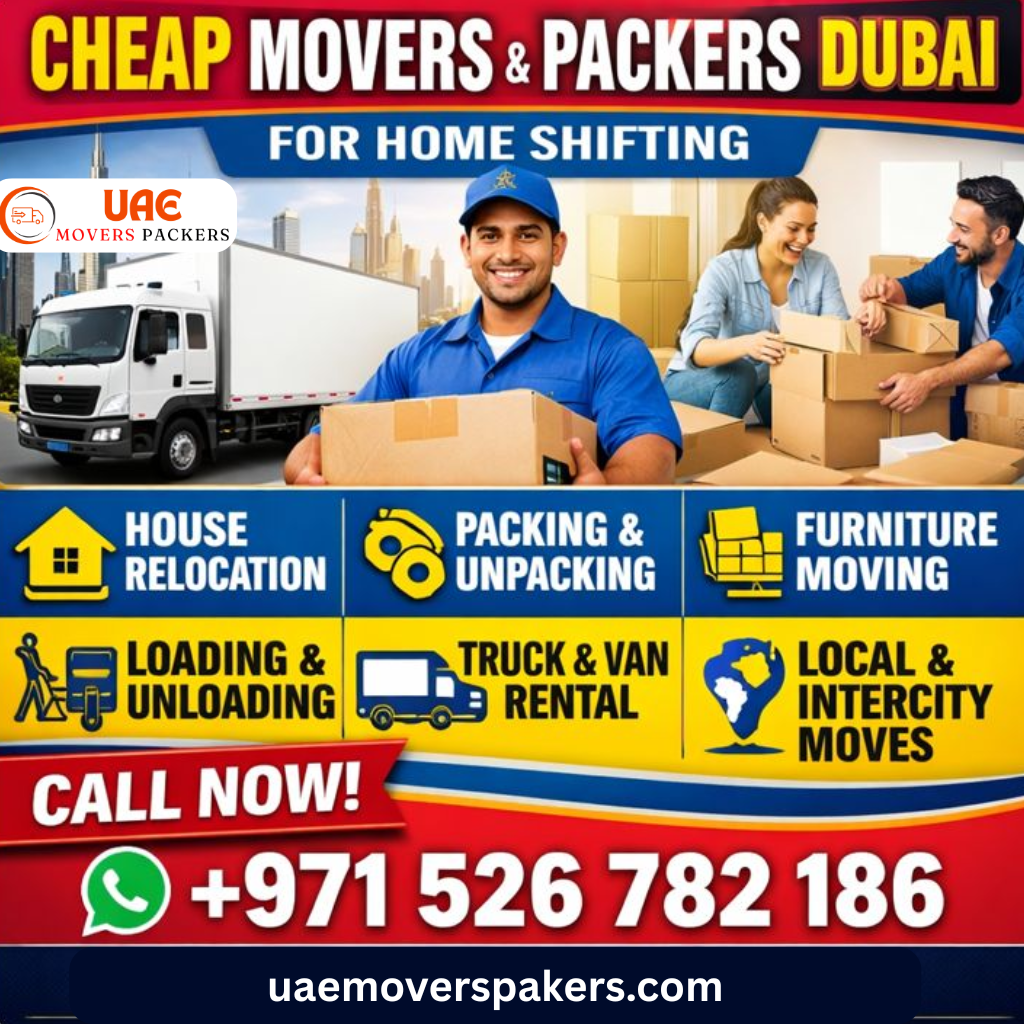 Cheap Movers and Packers Dubai for Home Shifting