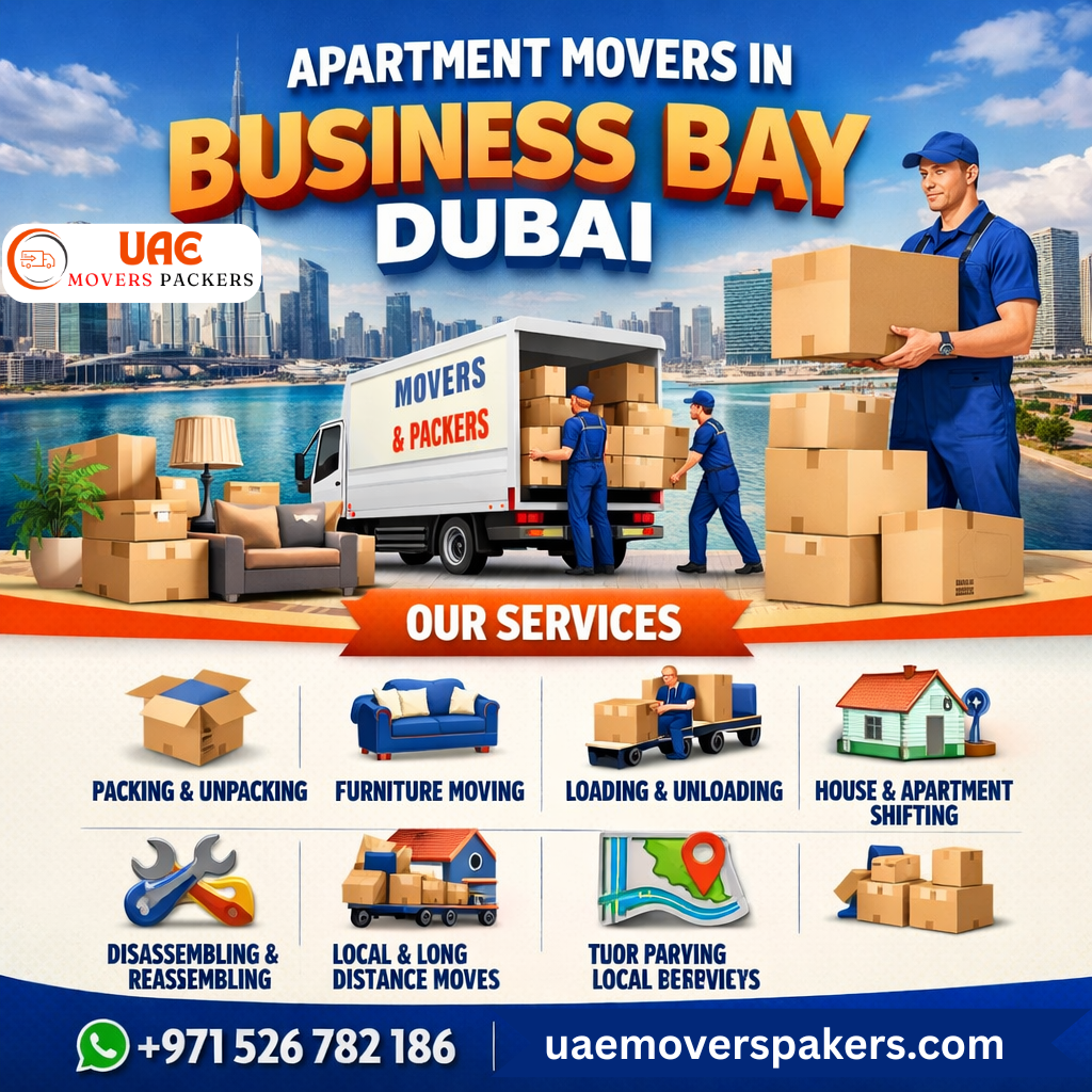 apartment movers in Business Bay Dubai