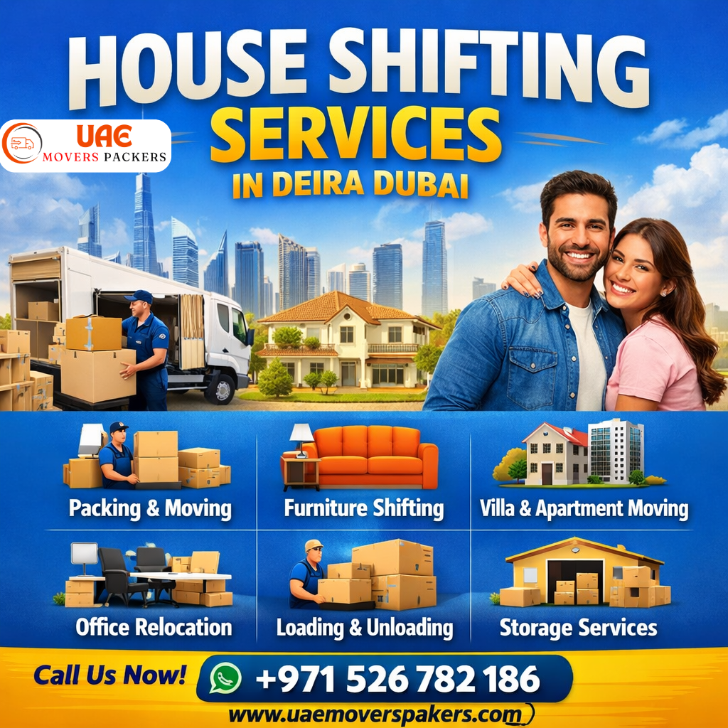 House Shifting Services in Deira Dubai