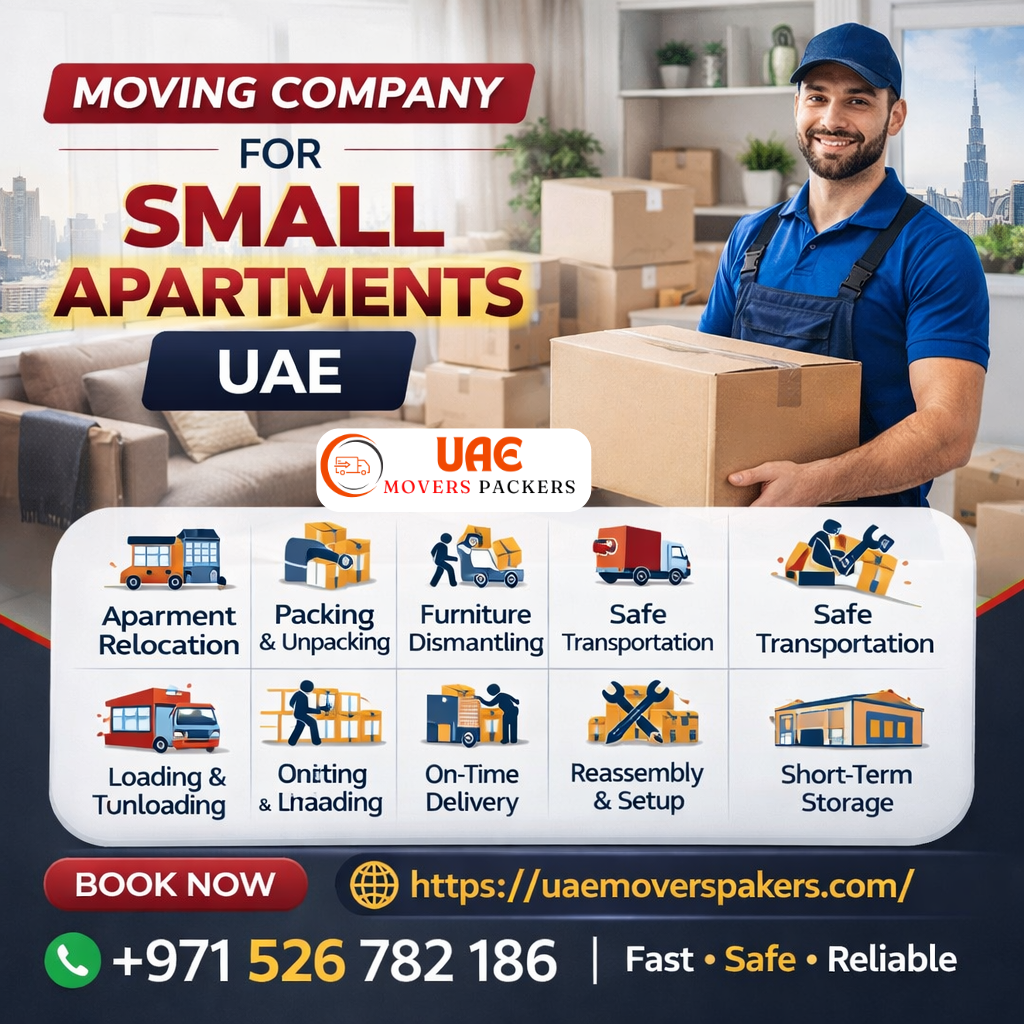 Moving Company for Small Apartments UAE